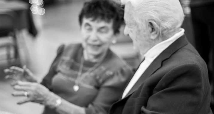 Storytelling at the Council on Aging's community meal