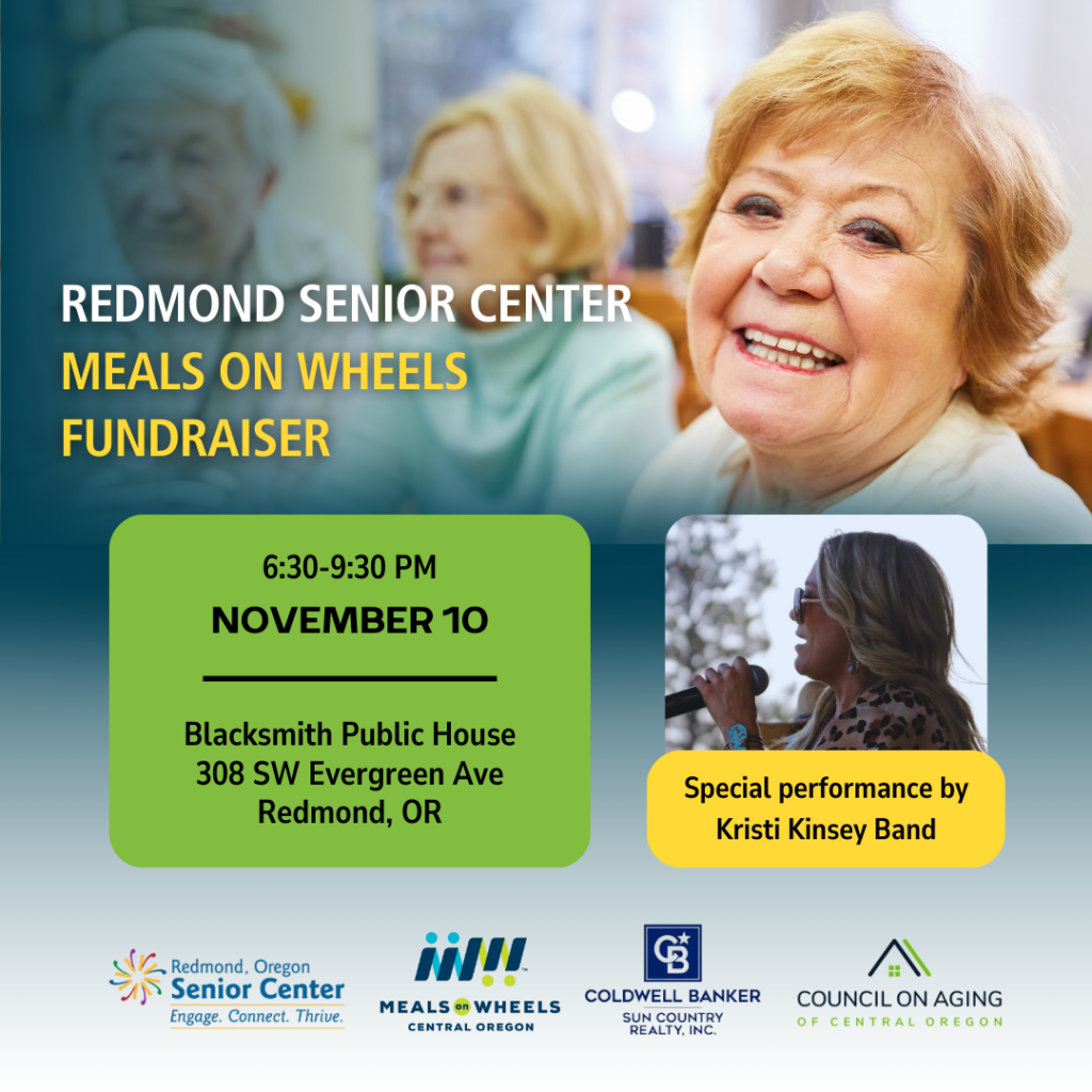 Redmond Senior Center Meals on Wheels Fundraiser Council on Aging of