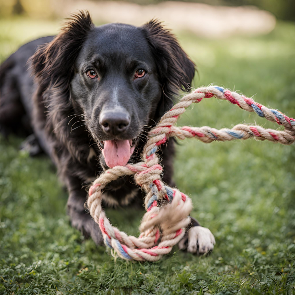 Use toys and games as an alternative to walking your dog