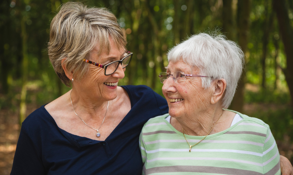 Our family caregiver support program assists unpaid caregivers of older adults.